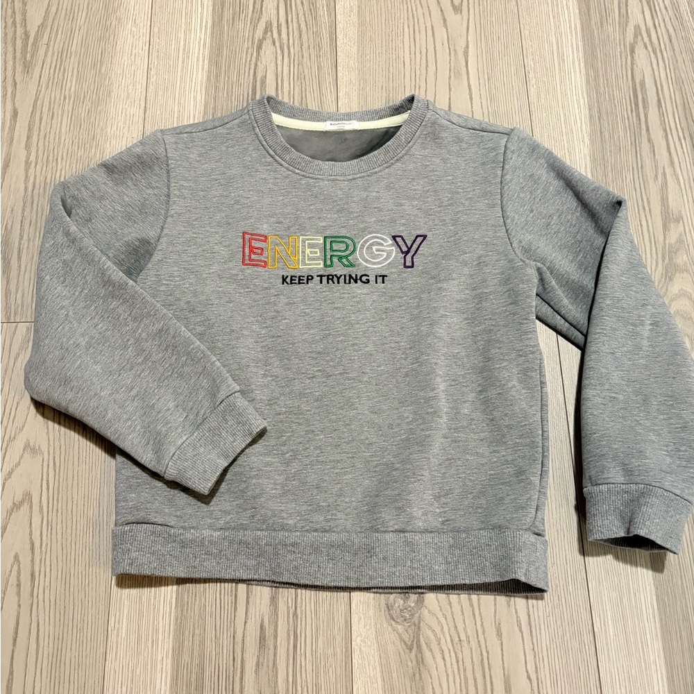 Balabala “ENERGY” Crewneck Sweater Size 6/7